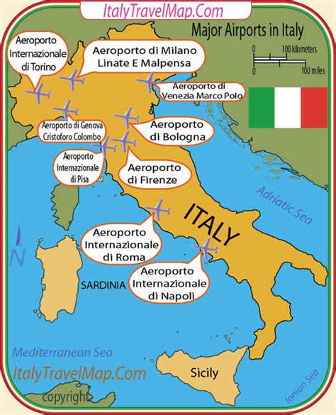 Italy Airfare Locations