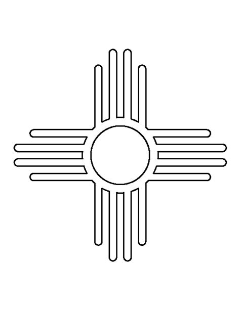 New Mexico Zia Symbol Clip Art Wallpaperiphonexray