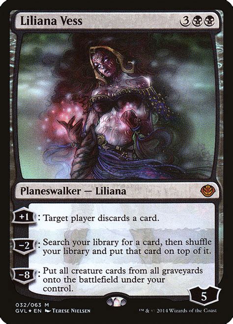 Liliana Vess · Duel Decks Anthology Garruk Vs Liliana Gvl 32