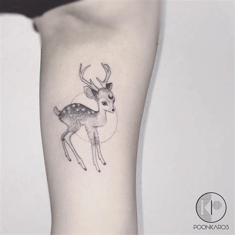 Little Deer Tattoo Best Tattoo Ideas Gallery