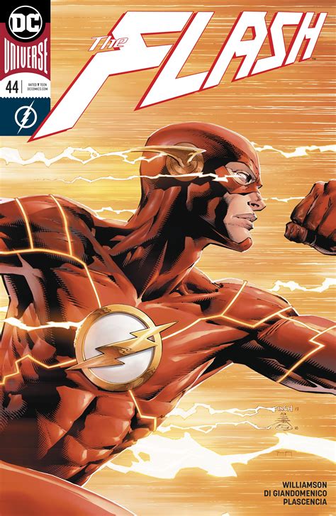 The Flash Comic Cover For Dc Comics
