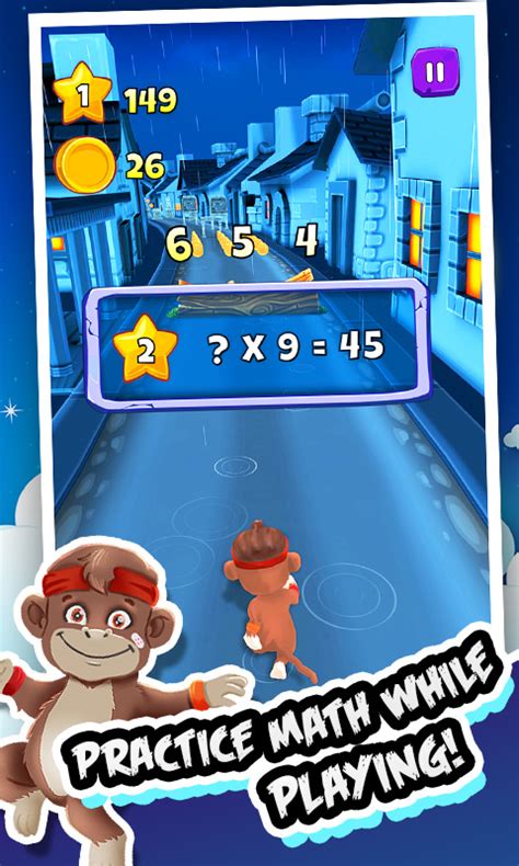 Toon Math Endless Run And Math Games Be A Ninja And Beat The Monster In This Super Cool Math