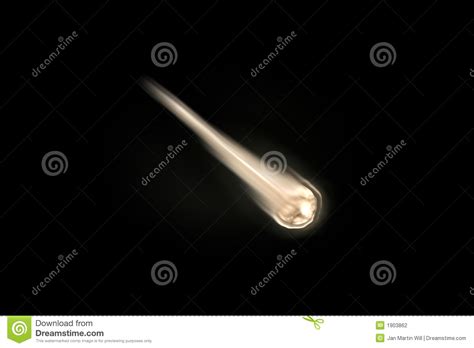 Blazing Comet stock photo. Image of space, outer, blazing ...