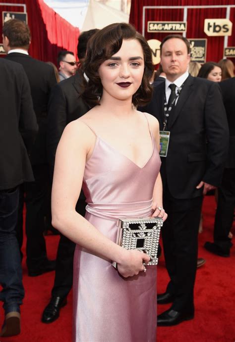 Maisie Williams At 23rd Annual Screen Actors Guild Awards In Los