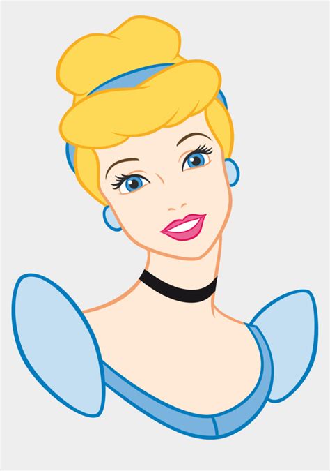Cinderella By On Disney Cinderella Disney Princess Face Cliparts And Cartoons Jingfm