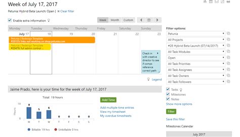 Homepage Calendar Intervals Help Documentation