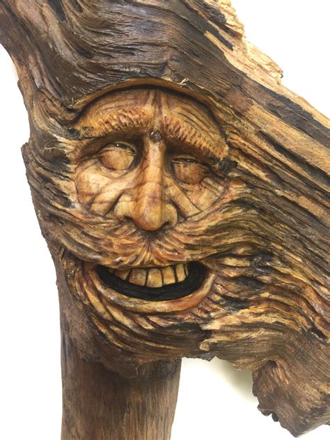 Yeah I Bet Is Hand Carved In A Pine Knot Find More Of My Work At Joshcarteart Com Chip
