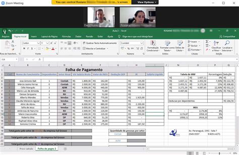 Excel do Básico ao Avançado Ao Vivo Online Professor Exclusivo