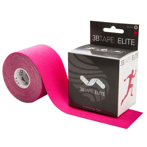 3btape Elite Kinesiology Tape Pink 16 X 2 Roll 1018893 3b