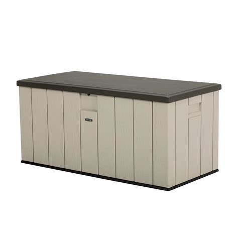 Lifetime 150 Gal Heavy Duty Outdoor Storage Deck Box 60254 The Home