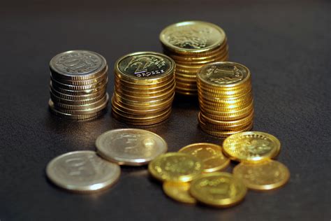 Stack Of Gold And Silver Round Coins Free Image Peakpx