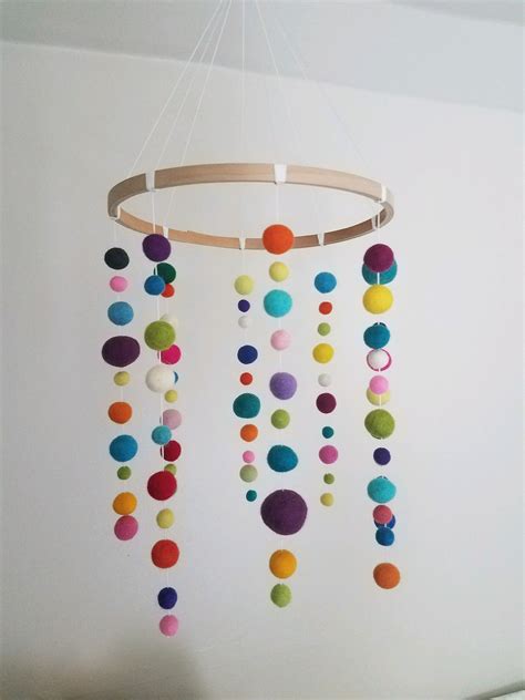 Whimsy Baby Mobile Etsy Diy Baby Ts Baby Mobile Diy Baby Mobile