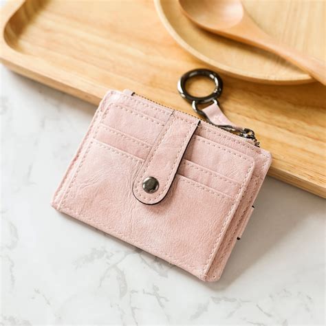 Keychain Card Holder With Photo Idwomens Card Etsy