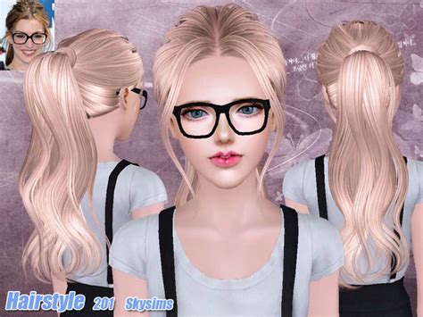 Check spelling or type a new query. Back wrapped ponytail hairstyle 201 - The Sims 3 Catalog