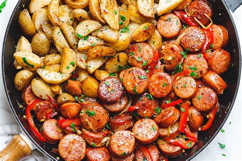 But the fact is that but grilling and smoking sausages is easy if you know a few tricks. Smoked Sausage and Potato Skillet Recipe - Smoked Sausage ...