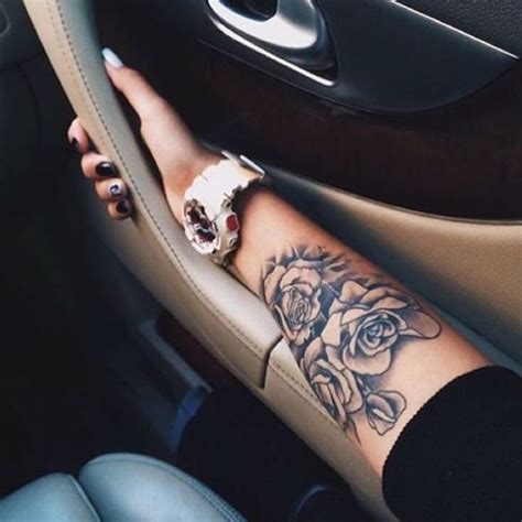 Many beautiful images such as stars. 36 Beautiful Rose Tattoo Ideas For Everyone - Styleoholic