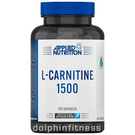 Applied Nutrition L Carnitine 1500 120 Capsules