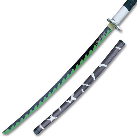Sanemi Sword Demon Slayer Sanemi Shinazugawa Green Nichirin Sword