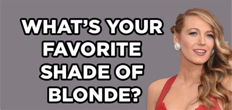 Which Famous Blonde Will You Marry