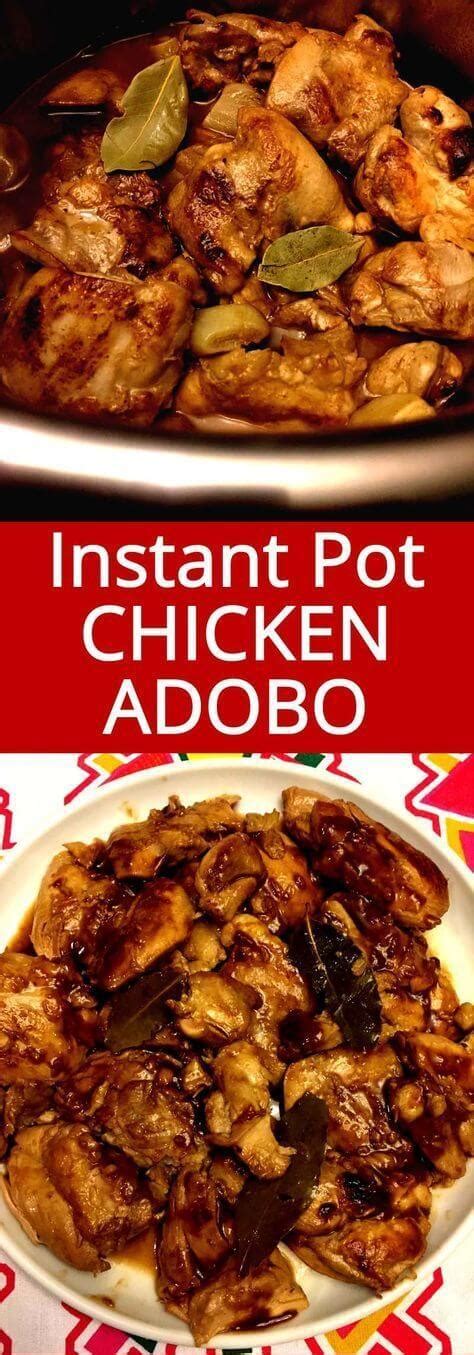 instant pot chicken adobo recipe
