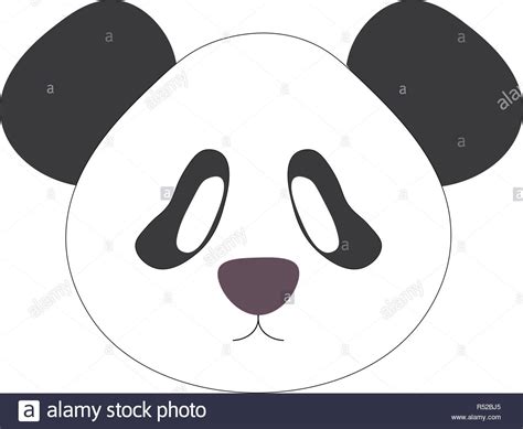 Cartoon Panda Face Hi Res Stock Photography And Images Alamy