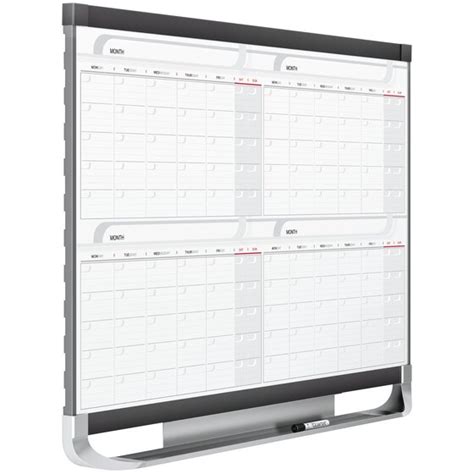 Quartet® Prestige® 2 Magnetic Calendar Boards Calendar And Planning