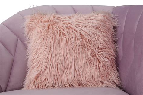 Eva Blush Velvet Sofa By Tov Furniture