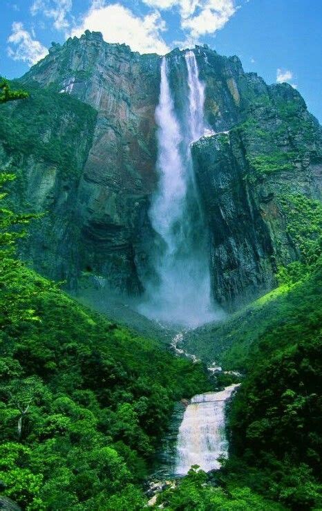 Angle Fall Angel Falls Venezuela Waterfall Places To Travel