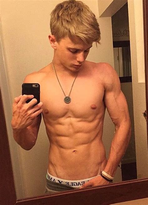 You Like It You Might Enjoy My Blog Visit Muscleteen Blonde Guys Cute Babes Abs Babes