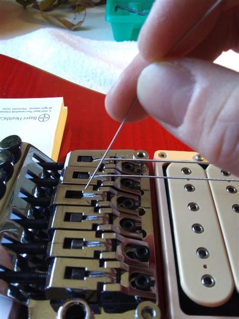 How To Change The Strings On A Floyd Rose Guitar Mozart Project