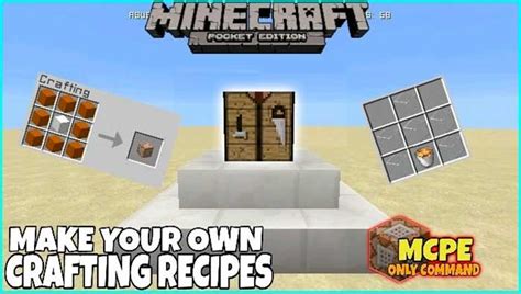 The recipe book can be displayed in inventory, crafting table, furnace, blast furnace and smoker. Ike06 Gaming: Minecraft Bedrock Edition Tutorials Custom ...