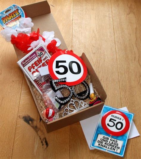Da sind wir uns bestimmt einig. 50Th Birthday Gift Box Wife | Geburtstag geschenke frauen ...