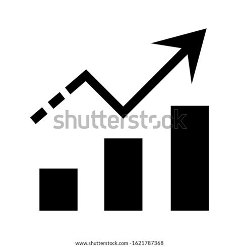 Bar Graph Rising Unit Success Business Stock Illustration 1621787368