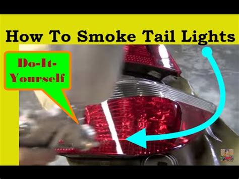 But for gearheads, it's a reflection of who they are. How To Smoke Tail Lights Yourself - YouTube