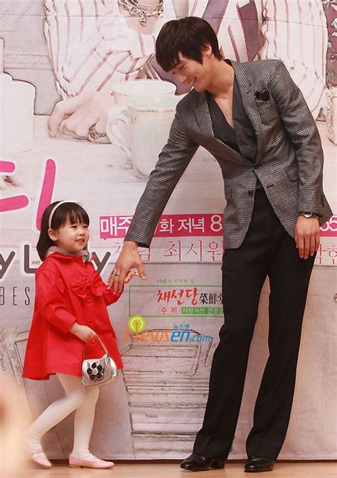 Oh My Lady Choi Siwon And His Onscreen Daughter Kim Yoo Bin Press