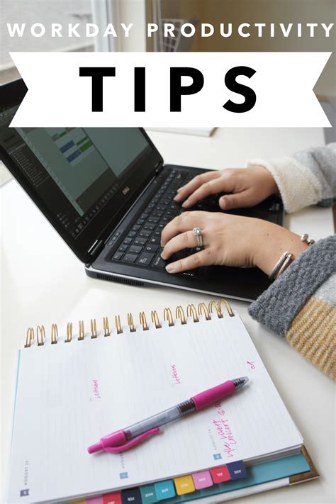 5 Workday Productivity Tips - Catheryn Grivna