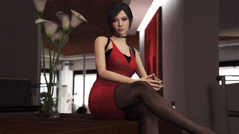 Ada Wong Resident Evil 2 Remake Mod Grand Theft Auto V GameWatcher