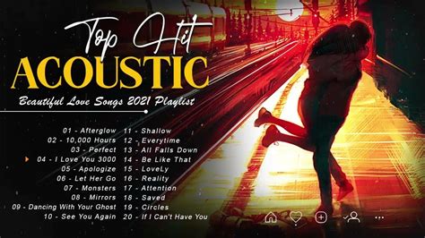 Top Hits Acoustic 2021 Collection Best English Acoustic Love Songs
