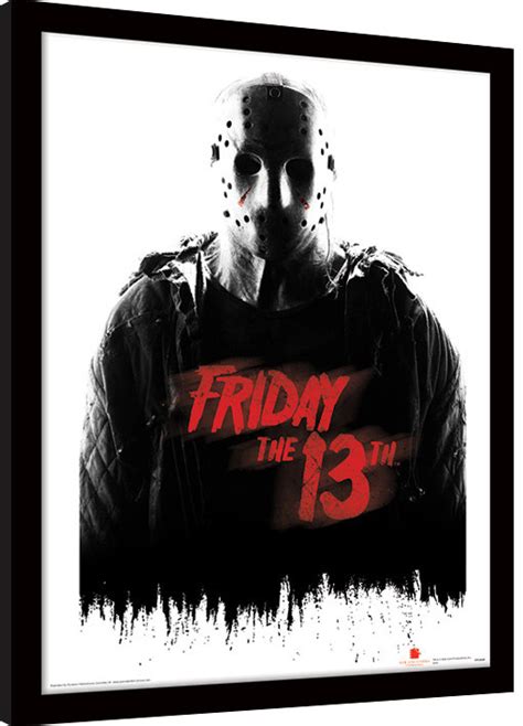 Friday The 13th Jason Voorhees Framed Poster Buy At Ukposters