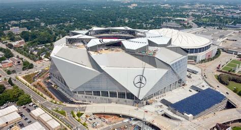 Stadion anyar atalanta akan siap digunakan mulai musim 2021/22. Mercedes Taking Atlanta Stadium Sponsorship To The Next ...