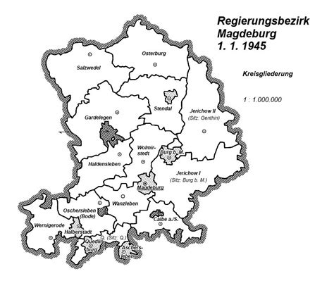 Throughout the year, many interesting holidays are held in magdeburg. Karte: Regierungsbezirk Magdeburg 1. 1. 1945 - Kreisgliederung