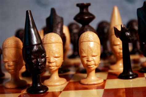 Makonde Tribe Northern Mozambique Vintage African Etsy Chess Board