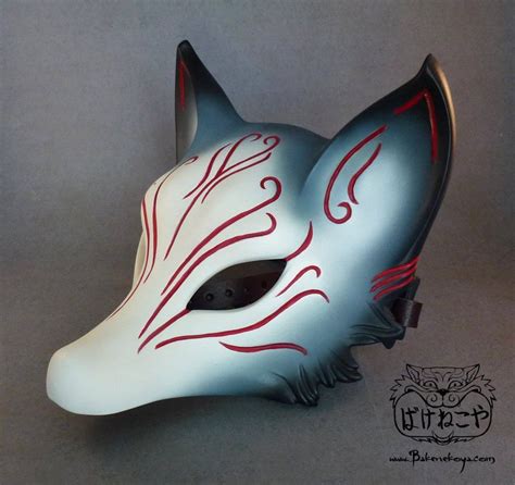 Kitsune Maske Character Inspiration Character Design Ceramic Mask