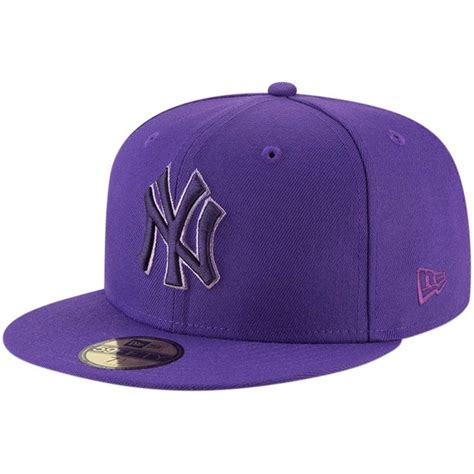 New York Yankees New Era League Pop 59fifty Fitted Hat Purple
