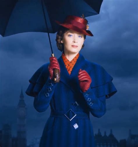 See emily blunt take on the iconic role of mary poppins in the first image from 'mary poppins returns,' disney's sequel to the beloved 1964 after michael suffers a personal loss, mary poppins— with emily blunt taking over the iconic role for andrews—returns along with an optimistic street. Emily Blunt IS Mary Poppins (If a Bit Overdressed)! | Tom ...