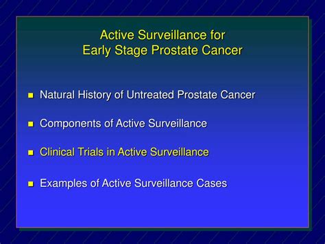 PPT Watchful Waiting Active Surveillance For Prostate Cancer MA Prostate Ca Symposium May