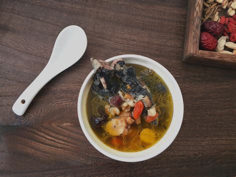 Black Chicken Medicinal Soup Miss Chinese Food