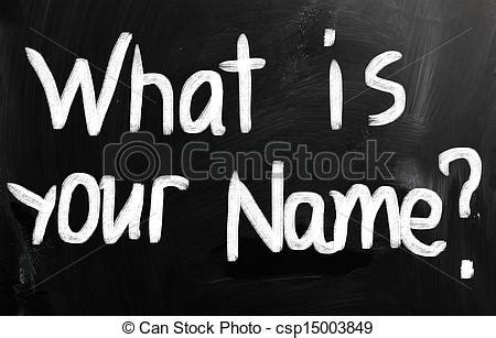I can imagine this in that new york pizza man voice, whats you're name? Stock Photo of Whats your name? csp15003849 - Search Stock ...