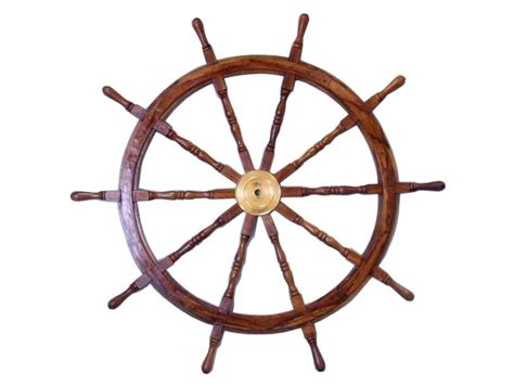 Nautical Special Class Wooden Ship Wheel At Best Price In Roorkee