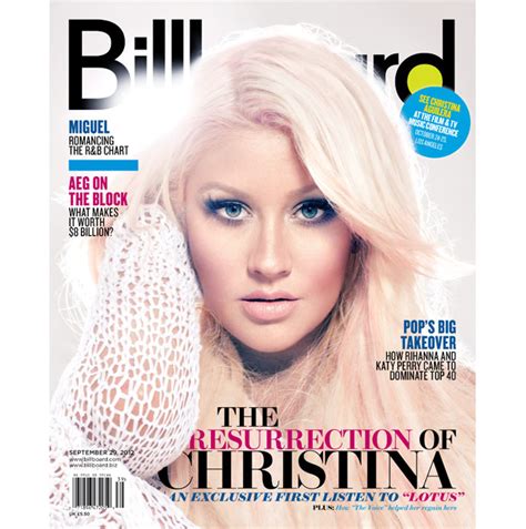 Christina Aguilera Billboard Cover Story
